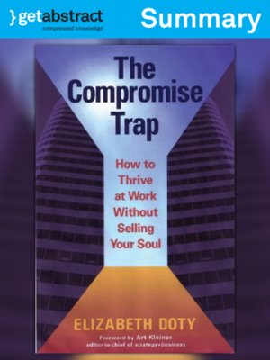 cover image of The Compromise Trap (Summary)